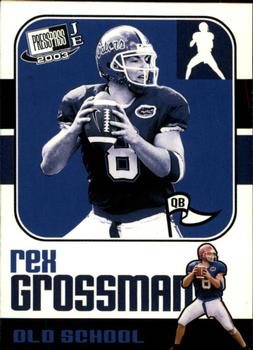 2003 Press Pass JE - Old School #OS7 Rex Grossman Front