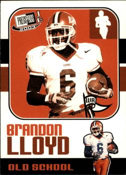 2003 Press Pass JE - Old School #OS14 Brandon Lloyd Front