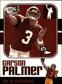 2003 Press Pass JE - Old School #OS17 Carson Palmer Front