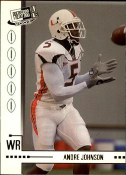2003 Press Pass JE - Retail #R18 Andre Johnson Front