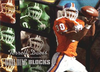 1996 Select - Building Blocks #2 Terrell Davis Front