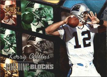 1996 Select - Building Blocks #7 Kerry Collins Front