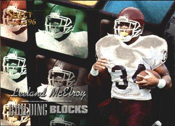 1996 Select - Building Blocks #18 Leeland McElroy Front