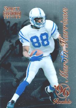 1996 Select Certified #91 Marvin Harrison Front