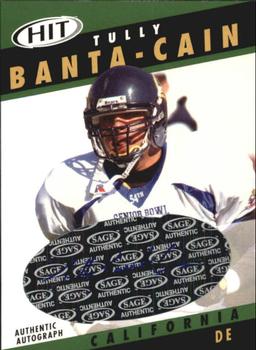 2003 SAGE HIT - Autographs Emerald #A38 Tully Banta-Cain Front