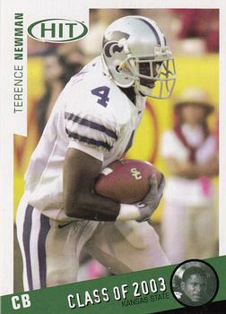 2003 SAGE HIT - Class of 2003 Emerald #C4 Terence Newman Front