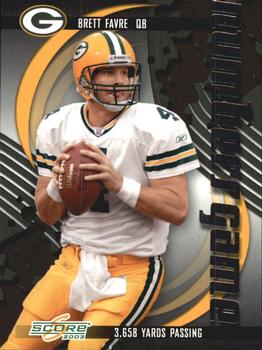 2003 Score - Numbers Game #NG-6 Brett Favre Front