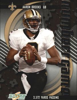 2003 Score - Numbers Game #NG-7 Aaron Brooks Front