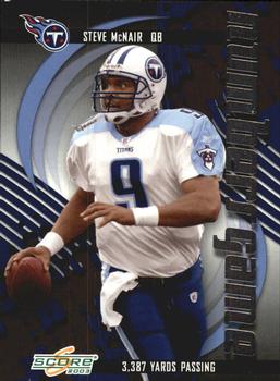 2003 Score - Numbers Game #NG-9 Steve McNair Front