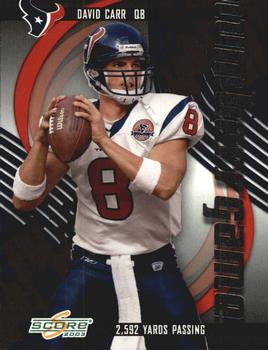 2003 Score - Numbers Game #NG-10 David Carr Front