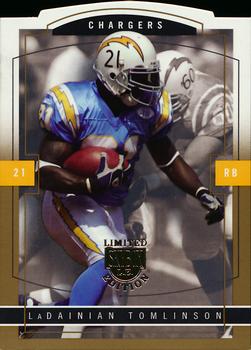 2003 SkyBox LE - Gold Proofs #9 LaDainian Tomlinson Front