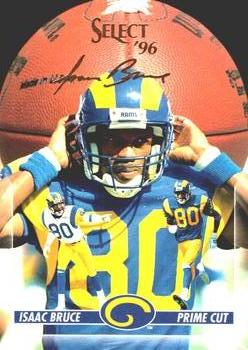 1996 Select - Prime Cut #11 Isaac Bruce Front