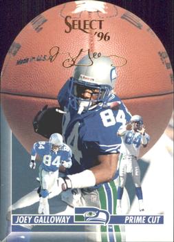 1996 Select - Prime Cut #17 Joey Galloway Front