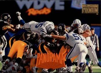 1996 SkyBox Premium #239 AFC Championship Game: Colts vs. Steelers Front
