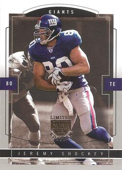 2003 SkyBox LE - Retail #29 Jeremy Shockey Front