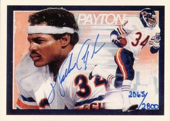 1992 Upper Deck - Football Heroes: Walter Payton Autograph #27 Walter Payton Front