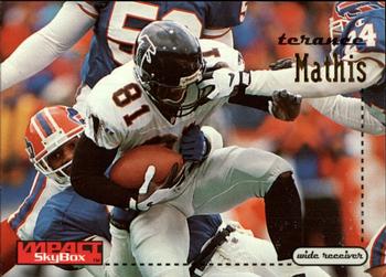 1996 SkyBox Impact #9 Terance Mathis Front