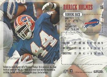 1996 SkyBox Impact #16 Darick Holmes Back