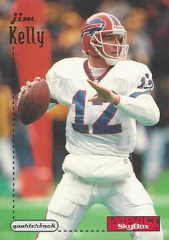1996 SkyBox Impact #17 Jim Kelly Front