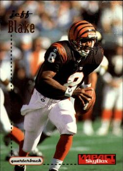 1996 SkyBox Impact #29 Jeff Blake Front