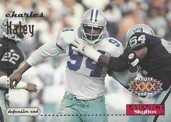 1996 SkyBox Impact #34 Charles Haley Front