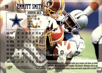 1996 SkyBox Impact #39 Emmitt Smith Back