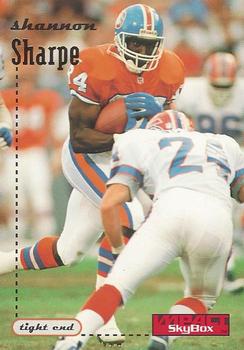 1996 SkyBox Impact #44 Shannon Sharpe Front