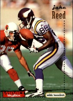 1996 SkyBox Impact #81 Jake Reed Front