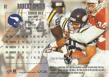 1996 SkyBox Impact #82 Robert Smith Back
