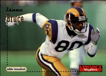 1996 SkyBox Impact #120 Isaac Bruce Front
