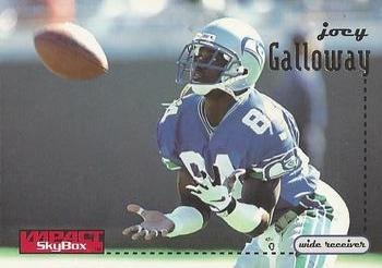 1996 SkyBox Impact #135 Joey Galloway Front