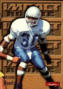 1996 SkyBox Impact #188 Jerome Woods Front