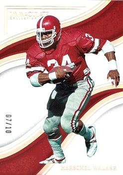 2023 Panini Immaculate Collection Collegiate - Gold #18 Herschel Walker Front