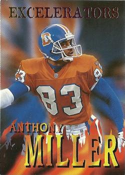 1996 SkyBox Impact - Excelerators #7 Anthony Miller Front