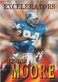 1996 SkyBox Impact - Excelerators #8 Herman Moore Front