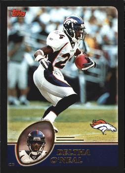 2003 Topps - Black #6 Deltha O'Neal Front