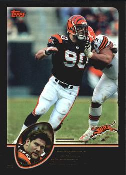 2003 Topps - Black #78 Justin Smith Front