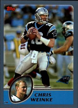 2003 Topps - Topps Collection #29 Chris Weinke Front