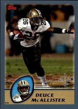 2003 Topps - Topps Collection #40 Deuce McAllister Front