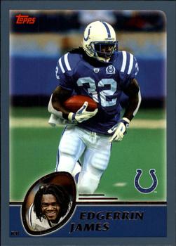 2003 Topps - Topps Collection #76 Edgerrin James Front