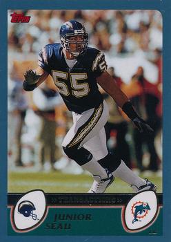 2003 Topps - Topps Collection #98 Junior Seau Front