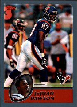 2003 Topps - Topps Collection #102 Jajuan Dawson Front