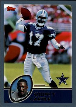 2003 Topps - Topps Collection #111 Quincy Carter Front