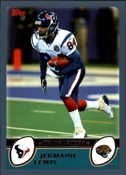 2003 Topps - Topps Collection #122 Jermaine Lewis Front