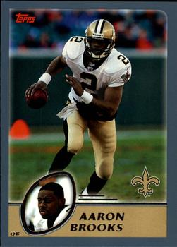 2003 Topps - Topps Collection #145 Aaron Brooks Front