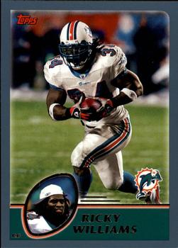 2003 Topps - Topps Collection #175 Ricky Williams Front