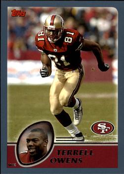 2003 Topps - Topps Collection #200 Terrell Owens Front