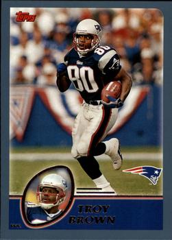 2003 Topps - Topps Collection #212 Troy Brown Front