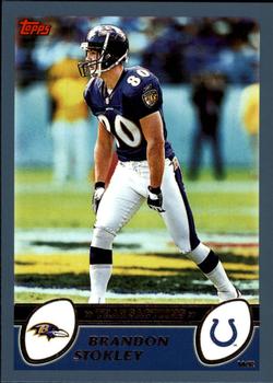 2003 Topps - Topps Collection #222 Brandon Stokley Front