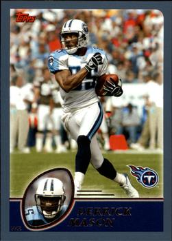 2003 Topps - Topps Collection #226 Derrick Mason Front